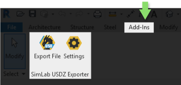 How to get it and use SimLab USDZ Exporter revit
